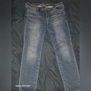 American Eagle Outfitters Women's Classic Blue Skinny Jeans